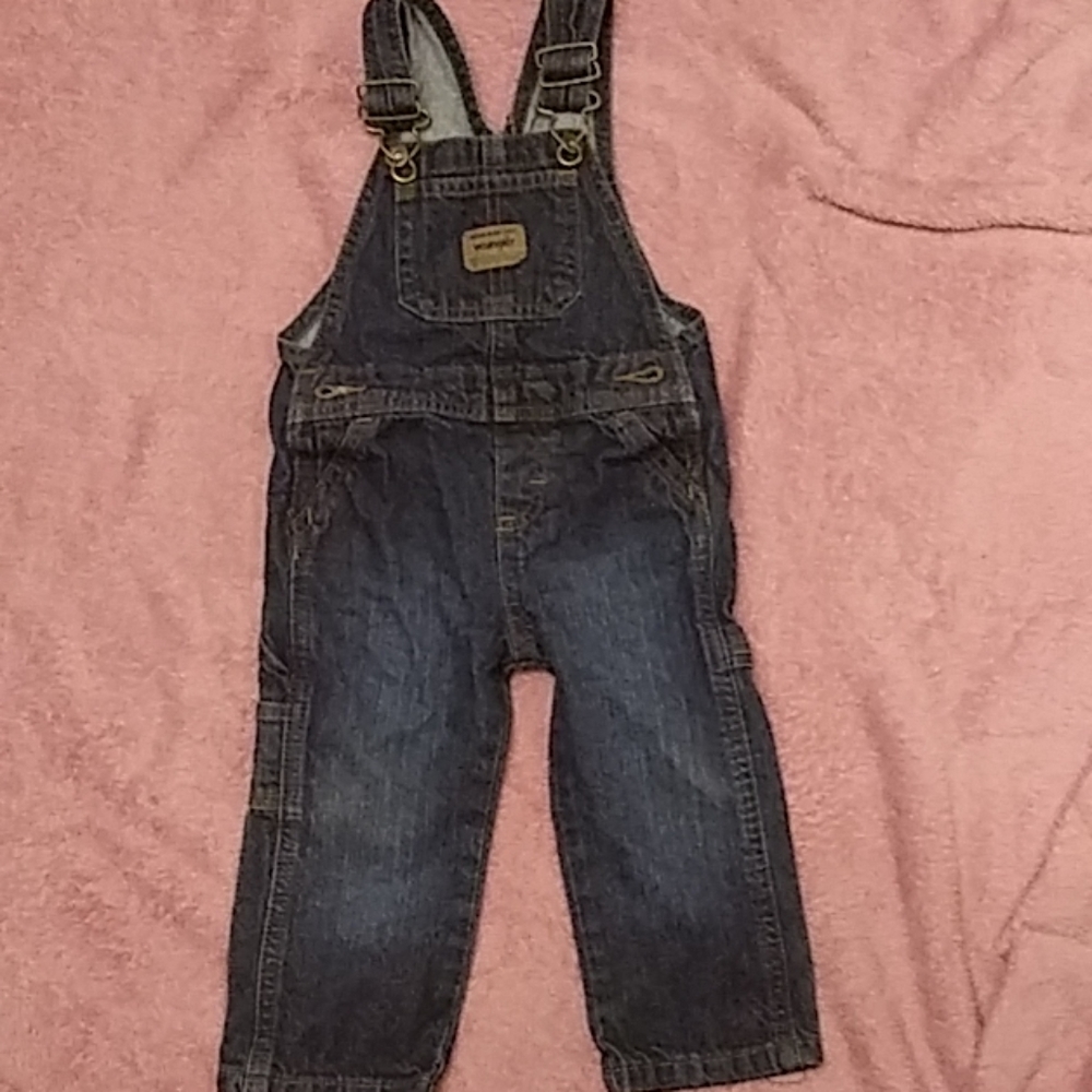 18 month wrangler overall bibs
